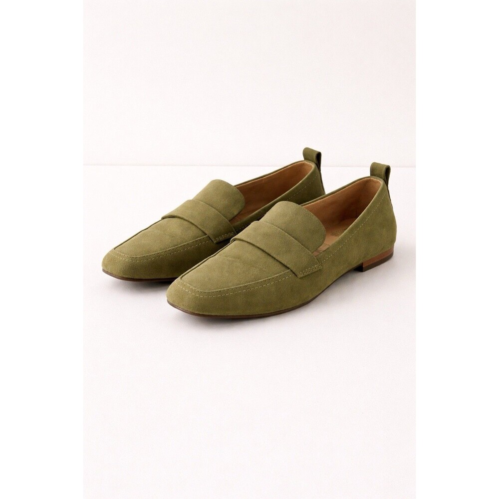 Cushionaire Gramercy Loafers Olive Green Slip On Women Size 11 - Picture 5 of 12